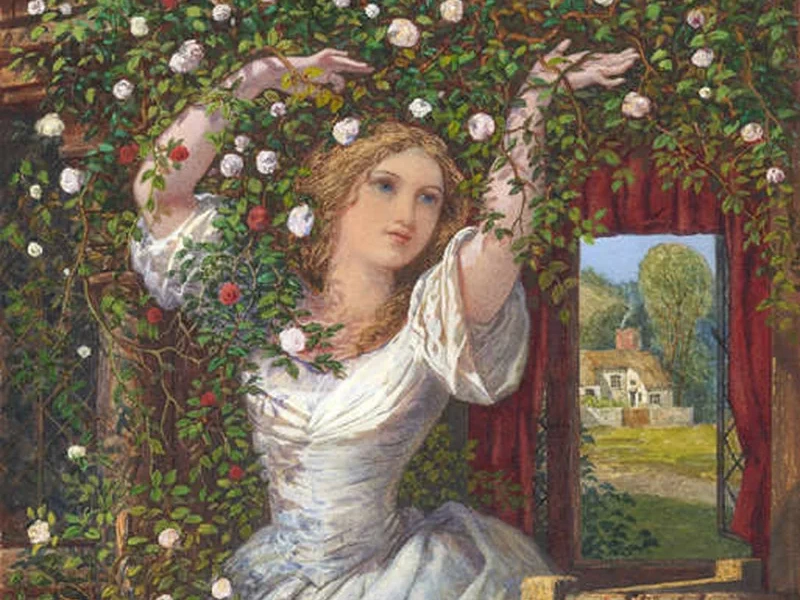 1813-Edward Henry Wehnert - La figlia del giardiniere